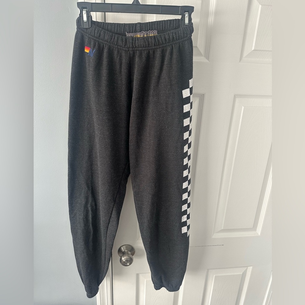 Aviator Nation checkerboard sweatpants